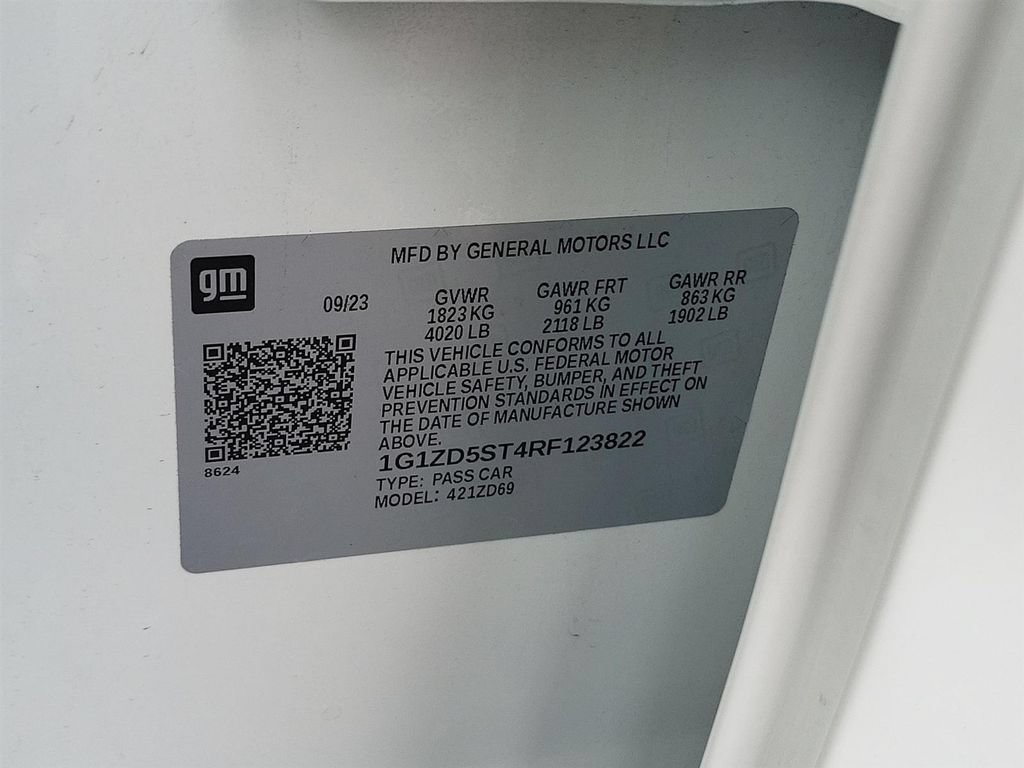 Certified 2024 Chevrolet Malibu LT FWD image 25