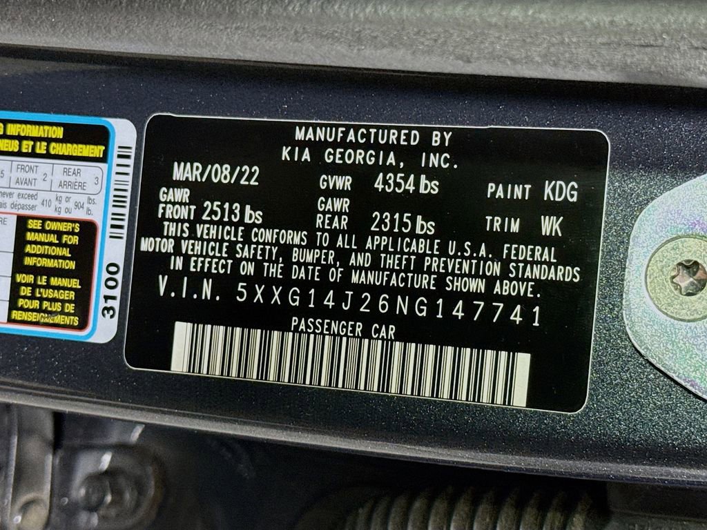 Used 2022 Kia K5 LXS FWD image 34
