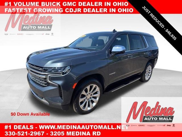 Used 2021 Chevrolet Tahoe Premier w/ Premium Package AWD/4WD image 1