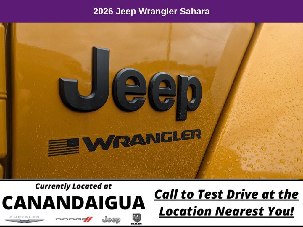 New 2026 Jeep Wrangler Unlimited Sahara AWD/4WD image 34