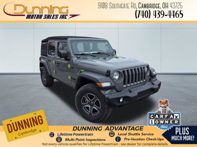 Used 2021 Jeep Wrangler Unlimited Sport image 1