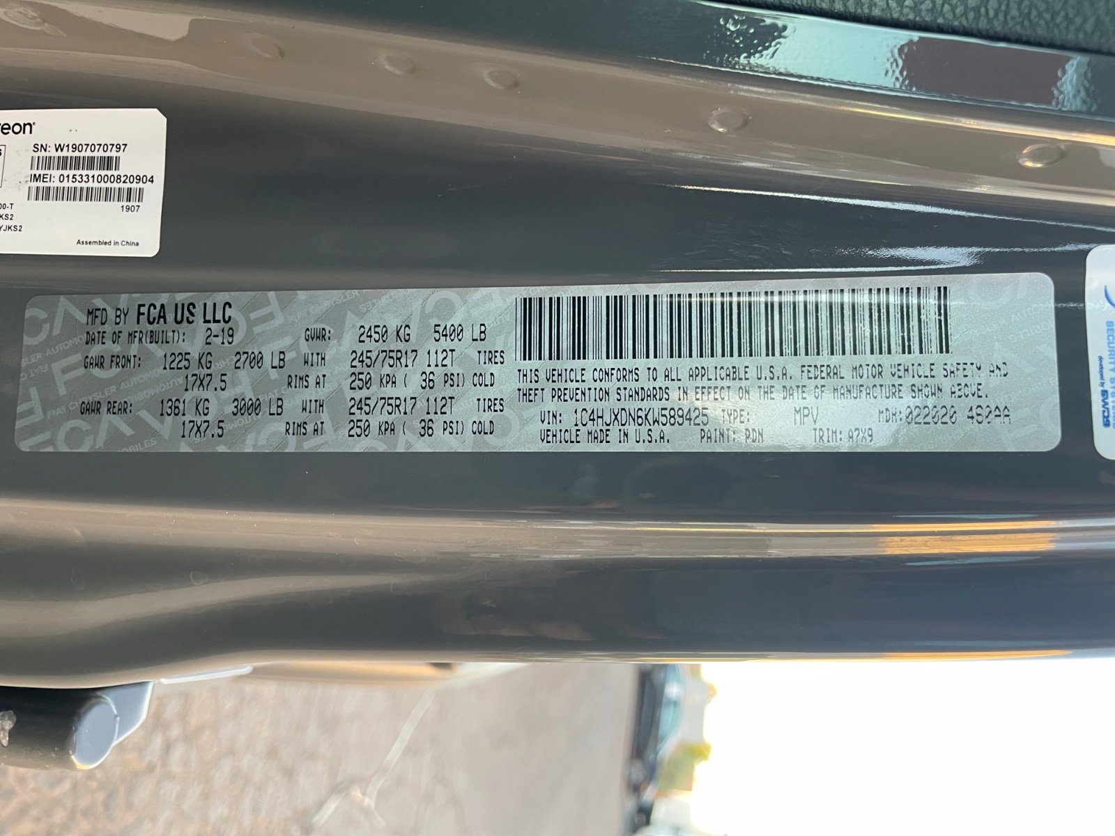 Used 2019 Jeep Wrangler Unlimited Sport image 34