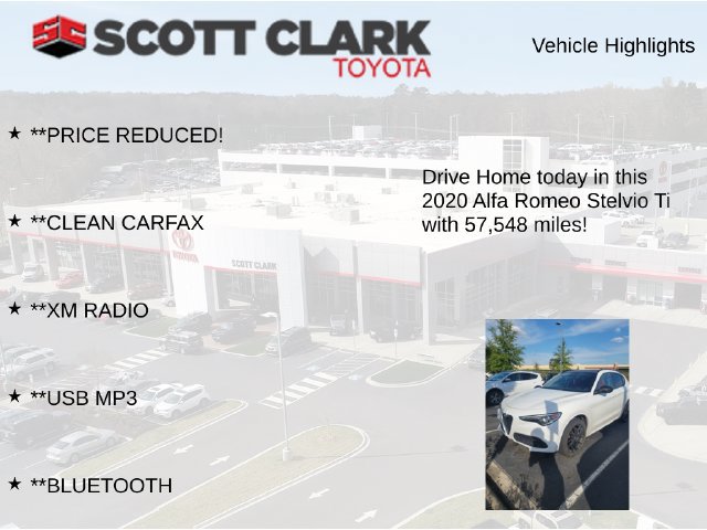 Used 2020 Alfa Romeo Stelvio Ti w/ Nero Edizione AWD/4WD image 8
