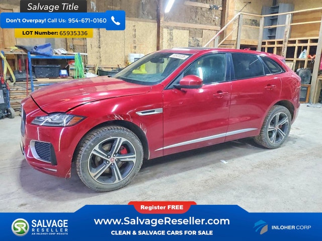 Used 2018 Jaguar F-PACE S AWD/4WD image 1