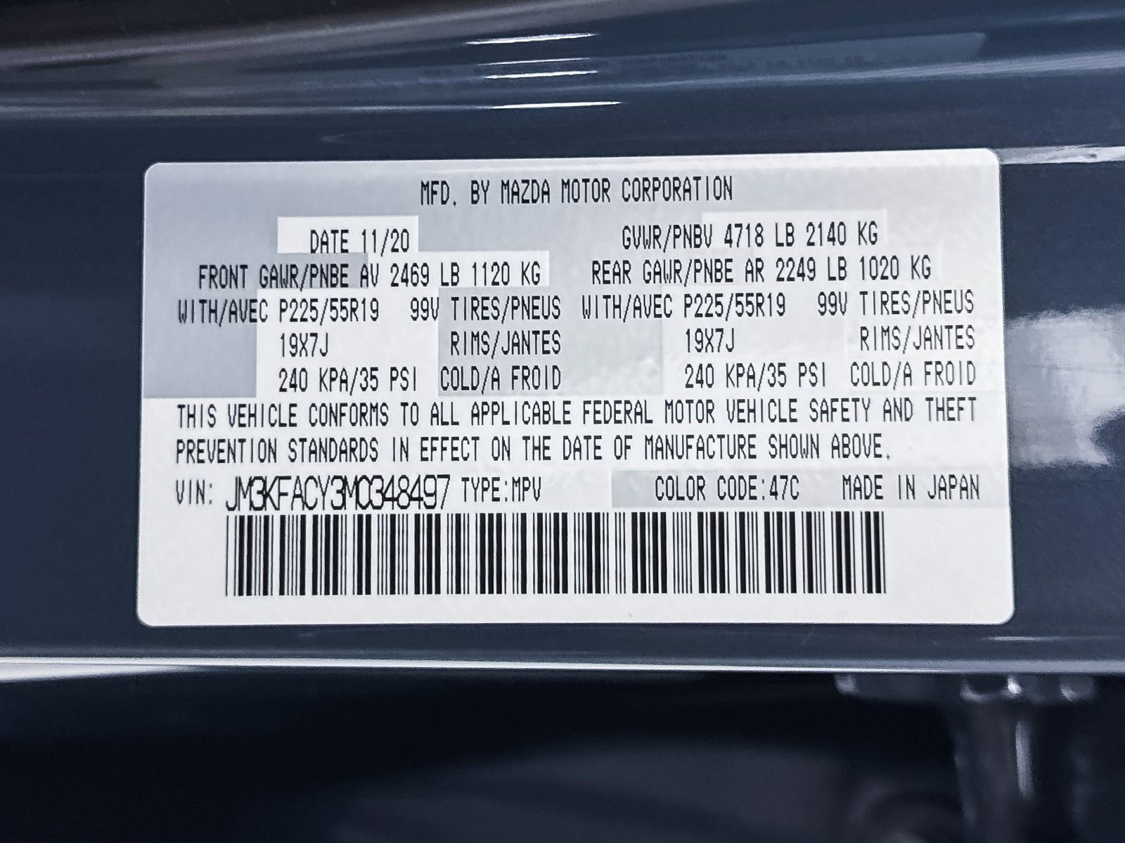 Used 2021 MAZDA CX-5 Carbon Edition FWD image 41