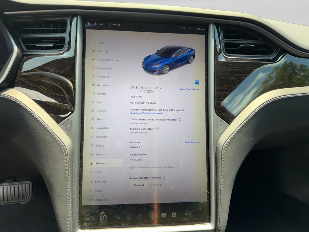 Used 2018 Tesla Model S 75D AWD/4WD image 21