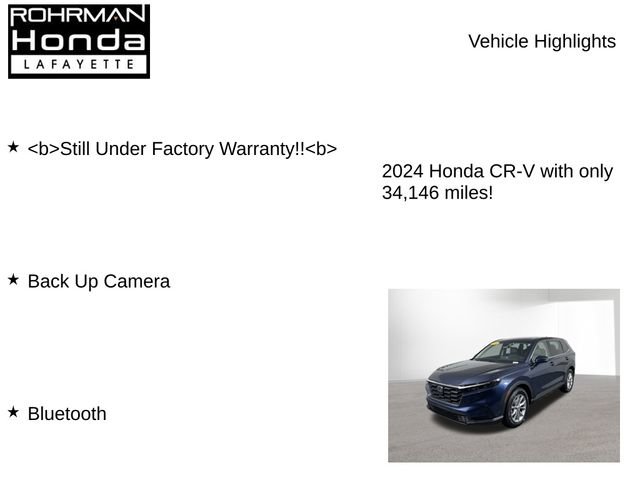 Used 2024 Honda CR-V EX-L image 7