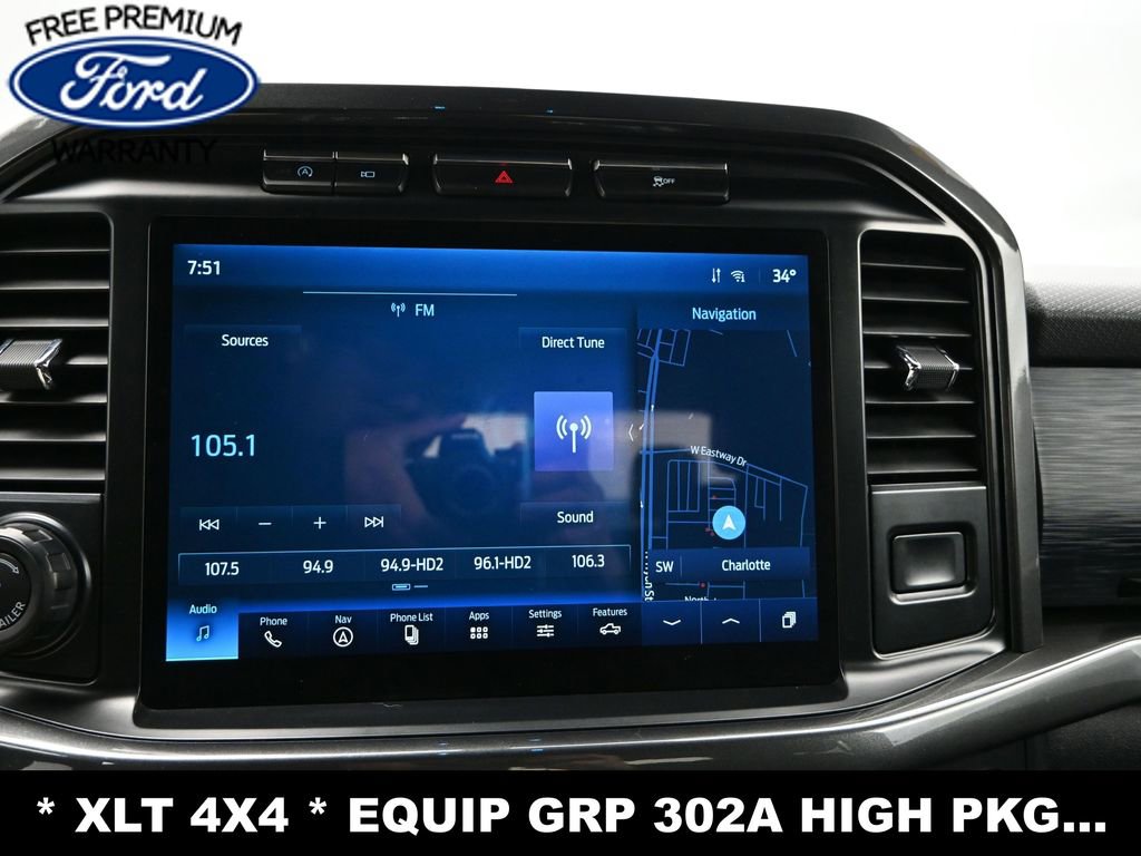 Used 2021 Ford F150 XLT w/ Equipment Group 302A High AWD/4WD image 17