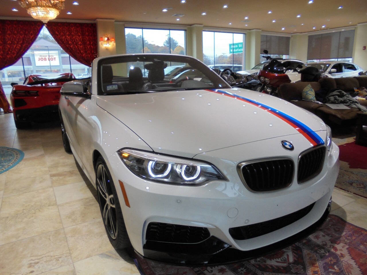 Used 2019 BMW M240i xDrive Convertible w/ Premium Package image 2