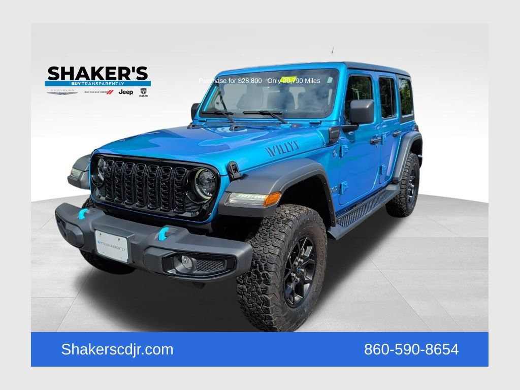 Used 2024 Jeep Wrangler Unlimited AWD/4WD video 1