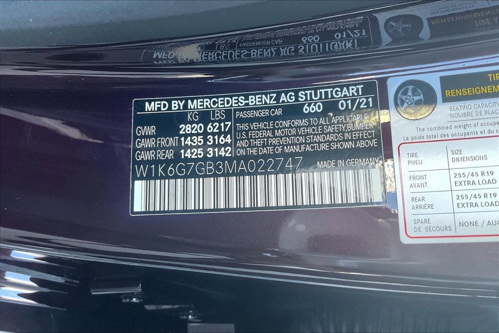 Certified 2021 Mercedes-Benz S 580 4MATIC Sedan image 25