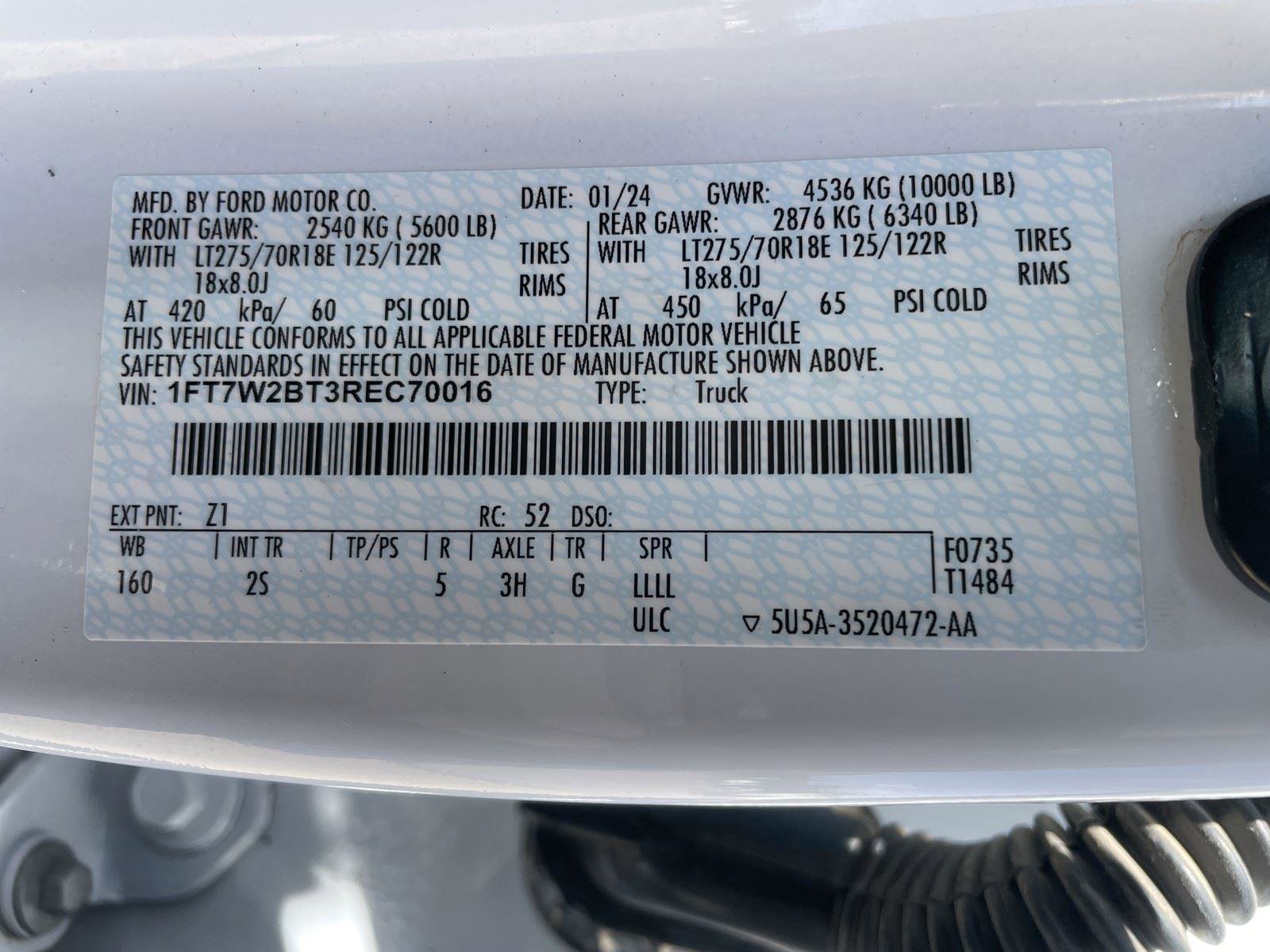 Used 2024 Ford F250 XLT w/ FX4 Off-Road Package image 12