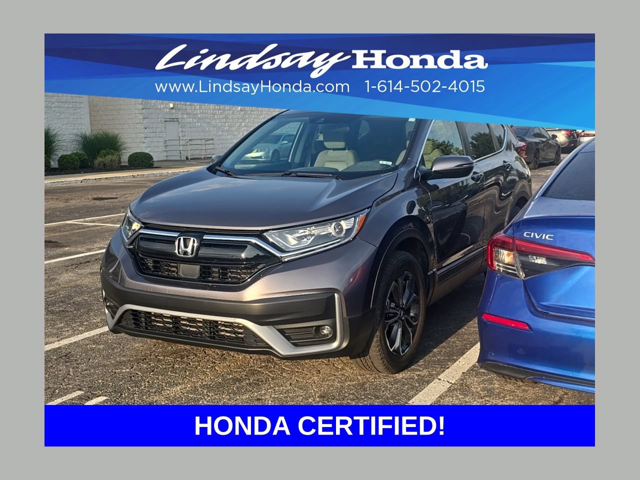 Certified 2021 Honda CR-V EX image 1
