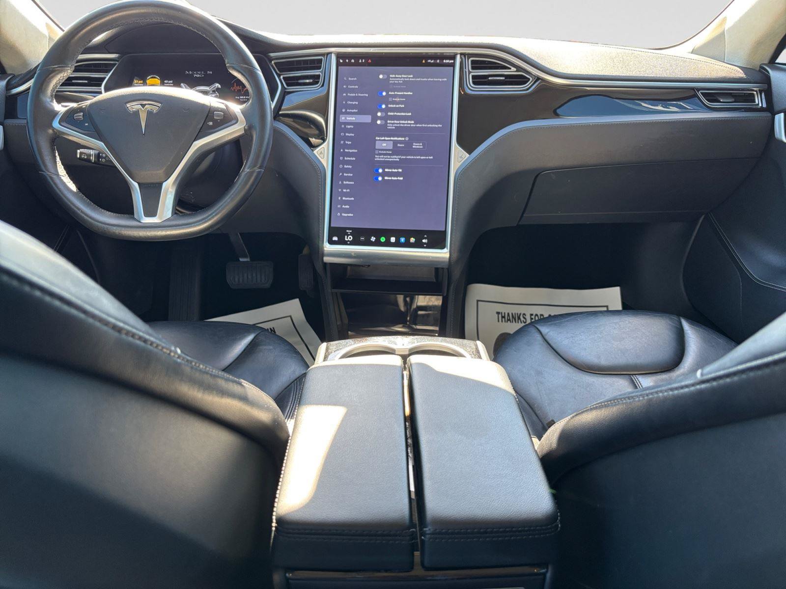 Used 2015 Tesla Model S 70D AWD/4WD image 14