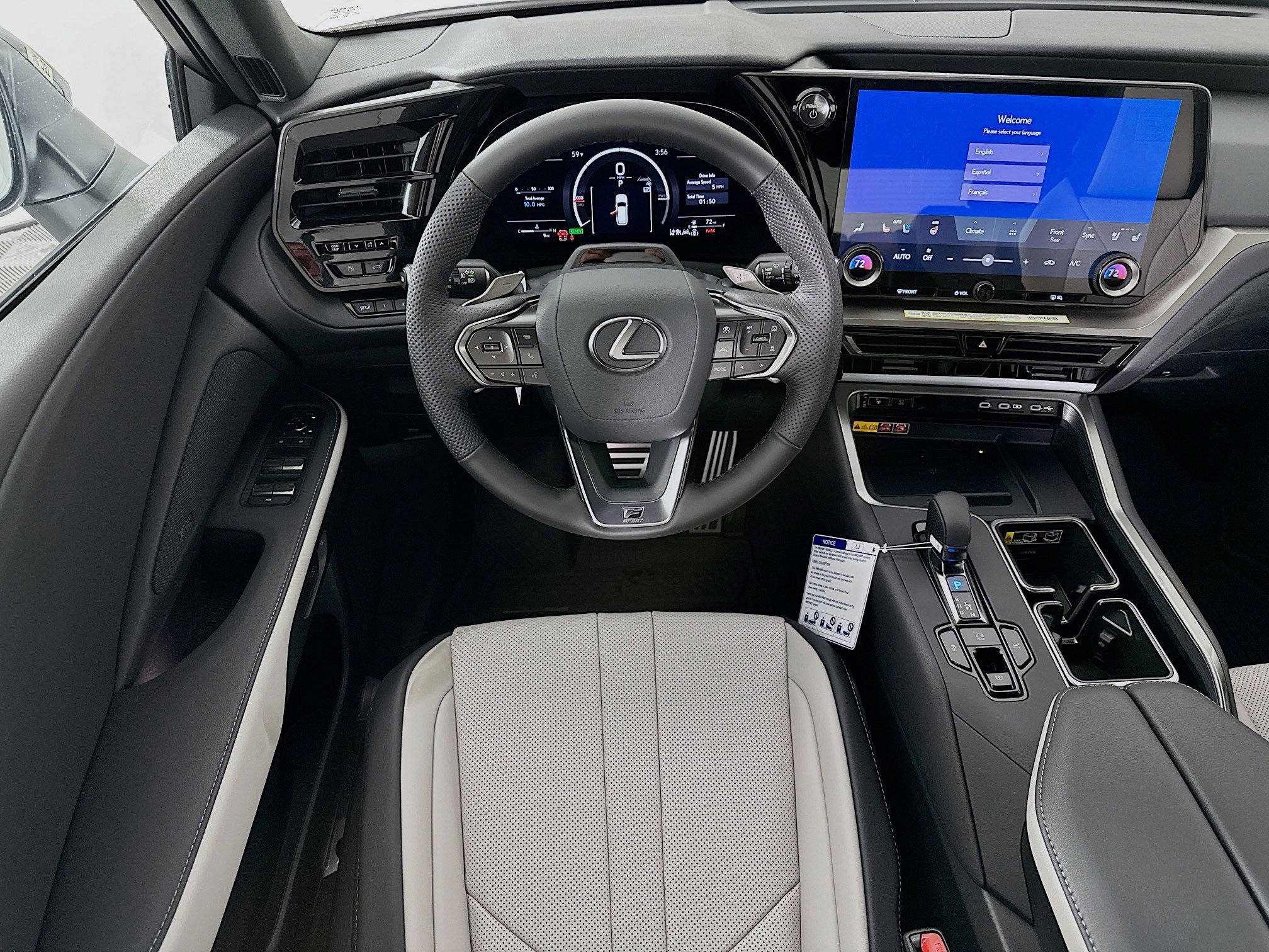 New 2026 Lexus TX 500h AWD image 24