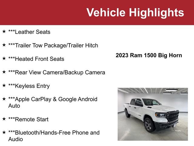 Used 2023 RAM 1500 Big Horn image 2