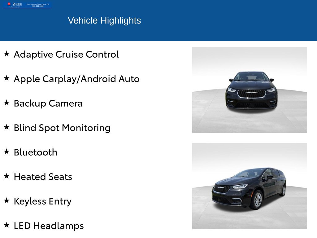 Used 2023 Chrysler Pacifica Touring-L AWD/4WD image 2