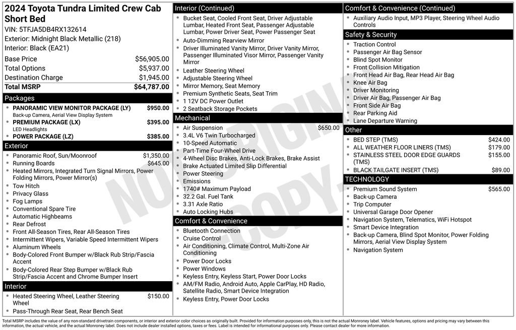 Used 2024 Toyota Tundra Limited image 6