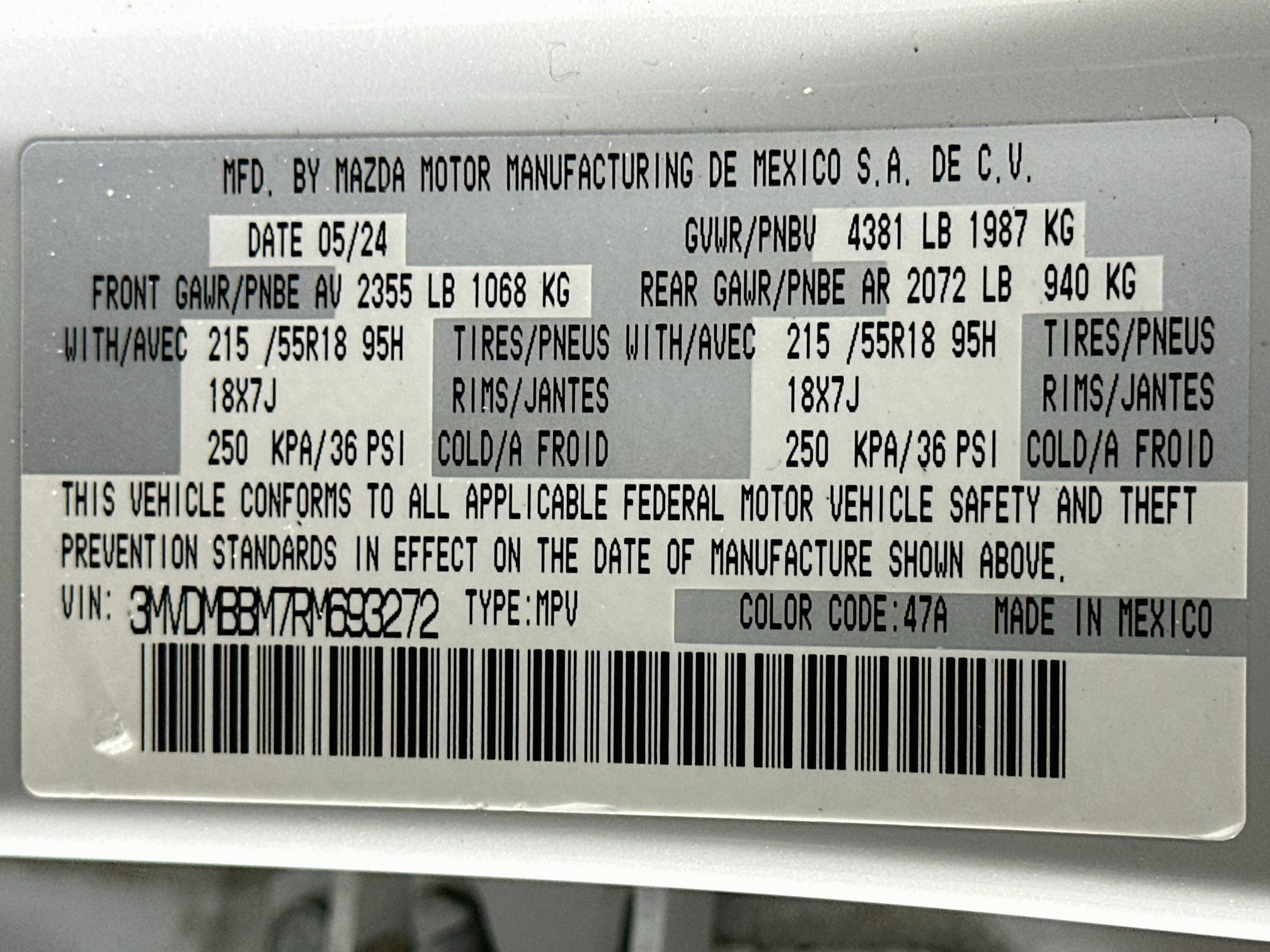 Used 2024 MAZDA CX-30 AWD 2.5 S w/ Select Sport Pkg image 12