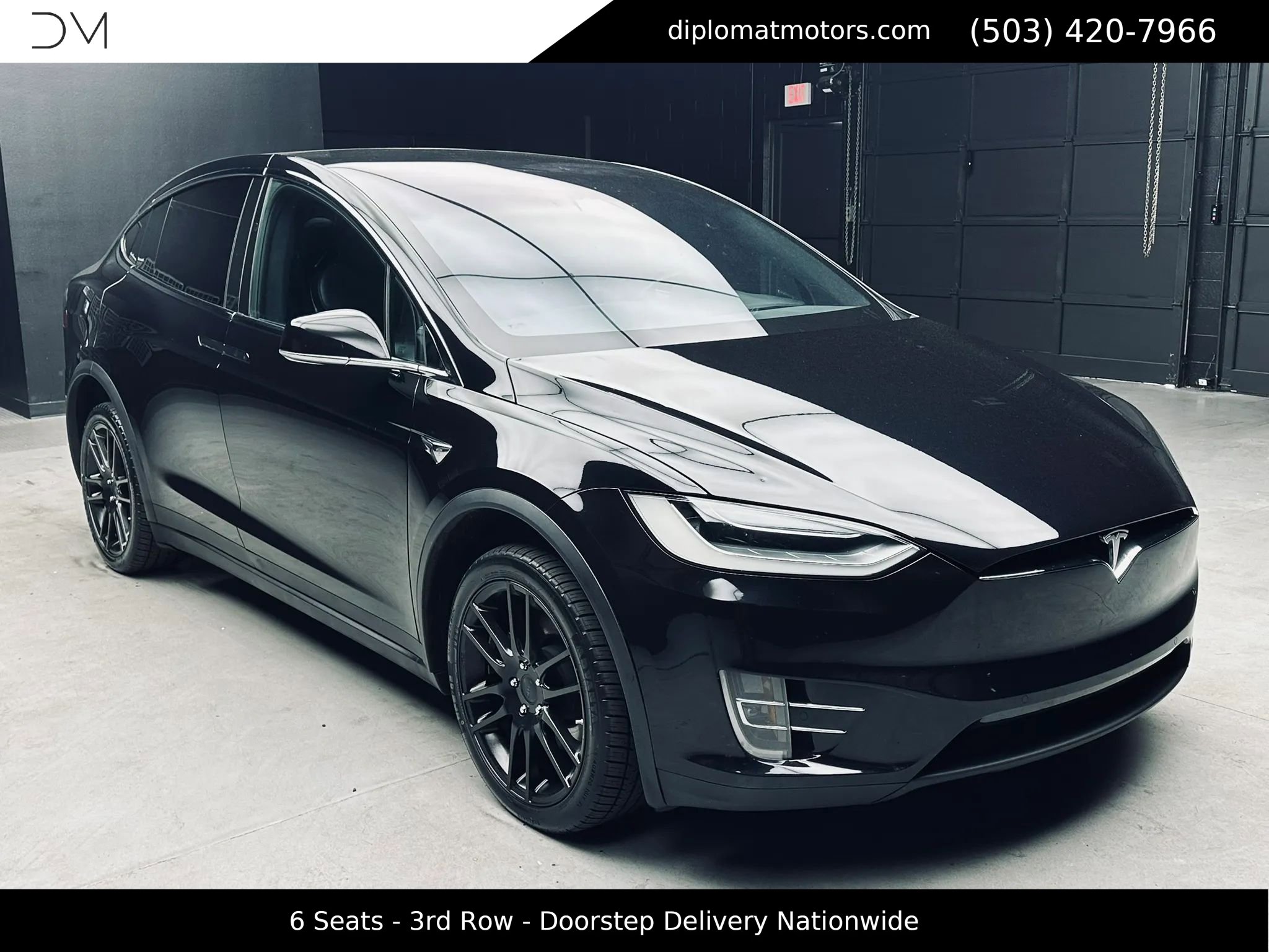 Used 2017 Tesla Model X 90D AWD/4WD image 9