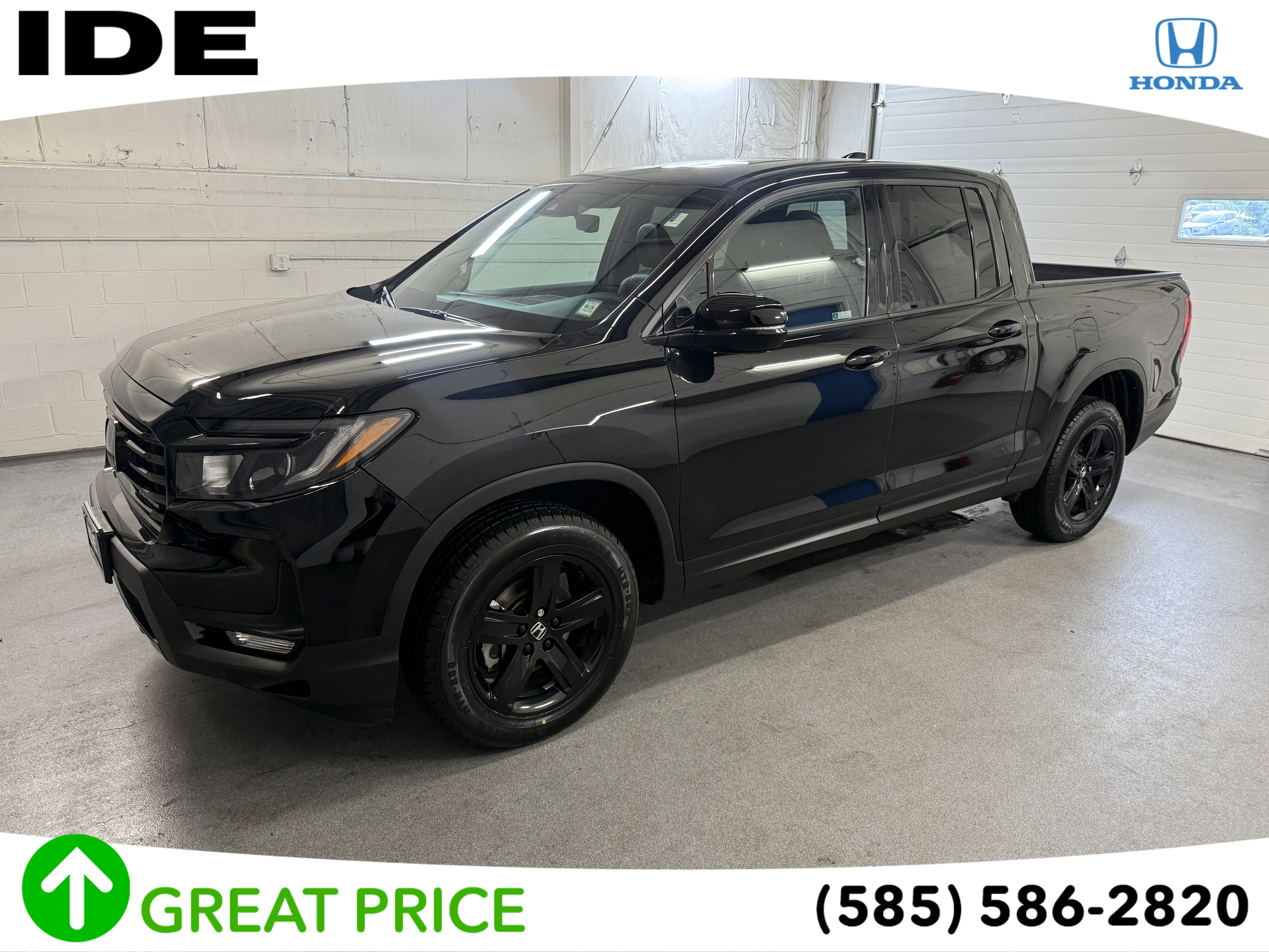 Certified 2022 Honda Ridgeline Black Edition image 1