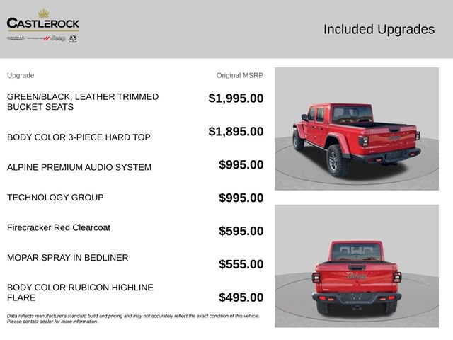 New 2026 Jeep Gladiator Mojave w/ Technology Group AWD/4WD image 4