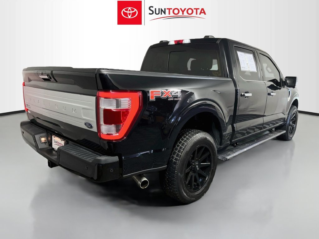 Used 2022 Ford F150 Platinum w/ Max Trailer Tow Package AWD/4WD image 3