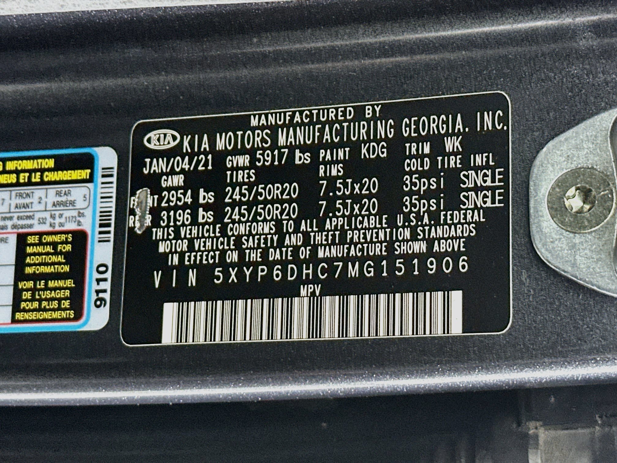 Used 2021 Kia Telluride S AWD/4WD image 12