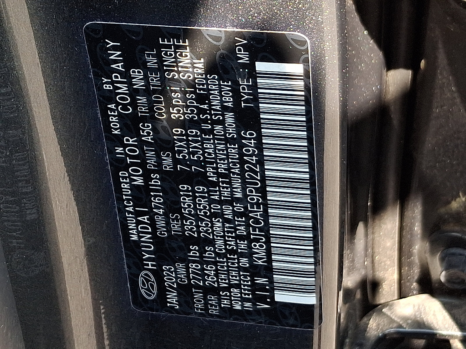 Certified 2023 Hyundai Tucson XRT AWD/4WD image 28