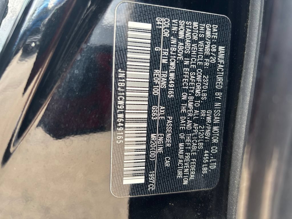 Used 2020 Nissan Rogue Sport S w/ Appearance Package AWD/4WD image 10