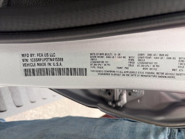New 2026 RAM 1500 RHO AWD/4WD image 29