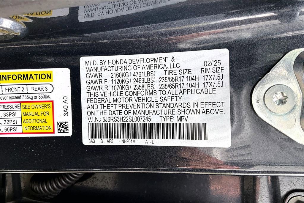 Used 2025 Honda CR-V LX image 16