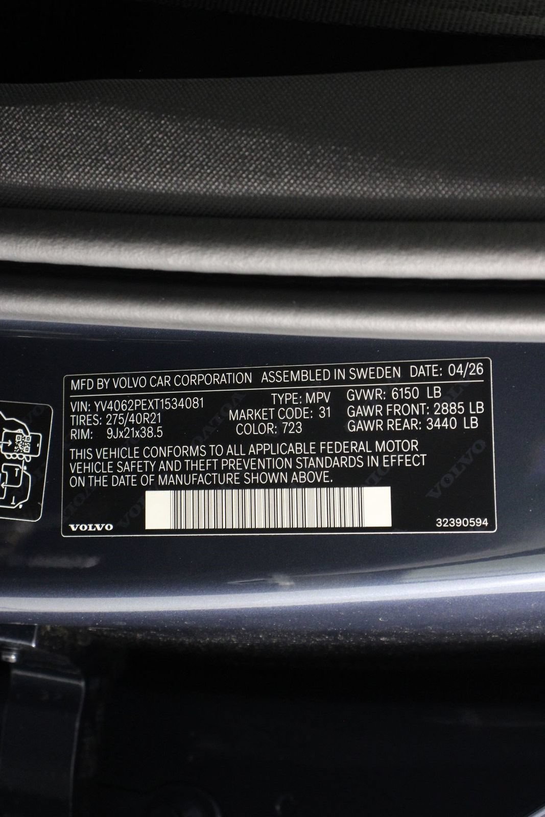 New 2026 Volvo XC90 B6 Plus AWD/4WD image 17