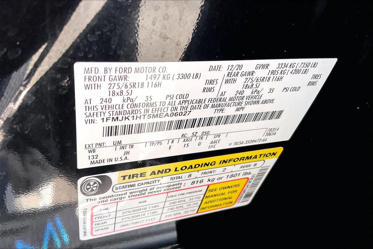 Used 2021 Ford Expedition Max XLT RWD image 33