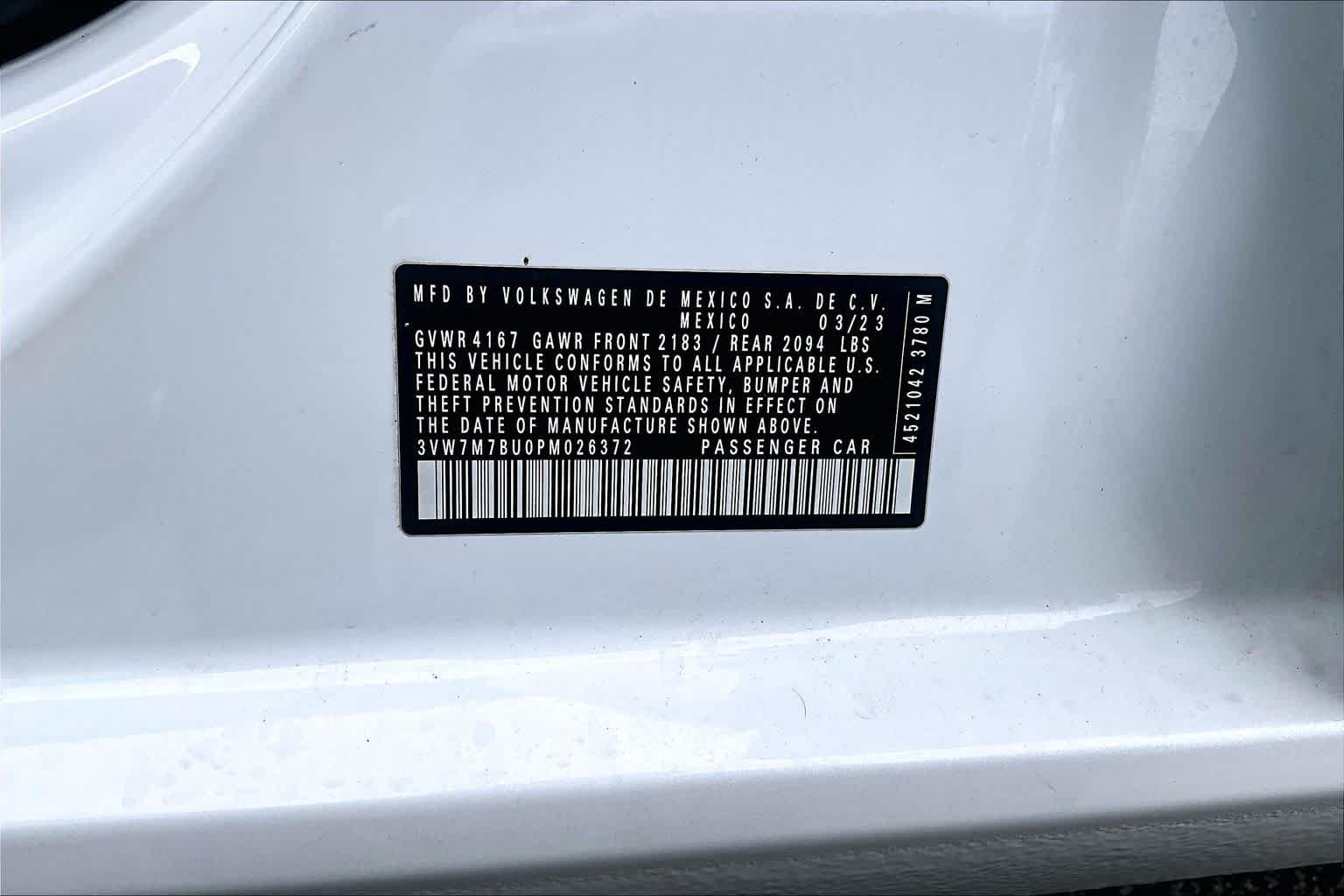 Used 2023 Volkswagen Jetta SE FWD image 34