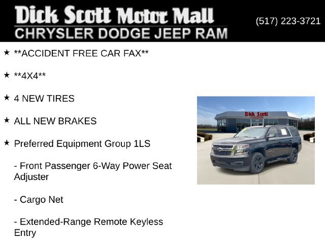Used 2020 Chevrolet Tahoe LS w/ Enhanced Driver Alert Package AWD/4WD image 8