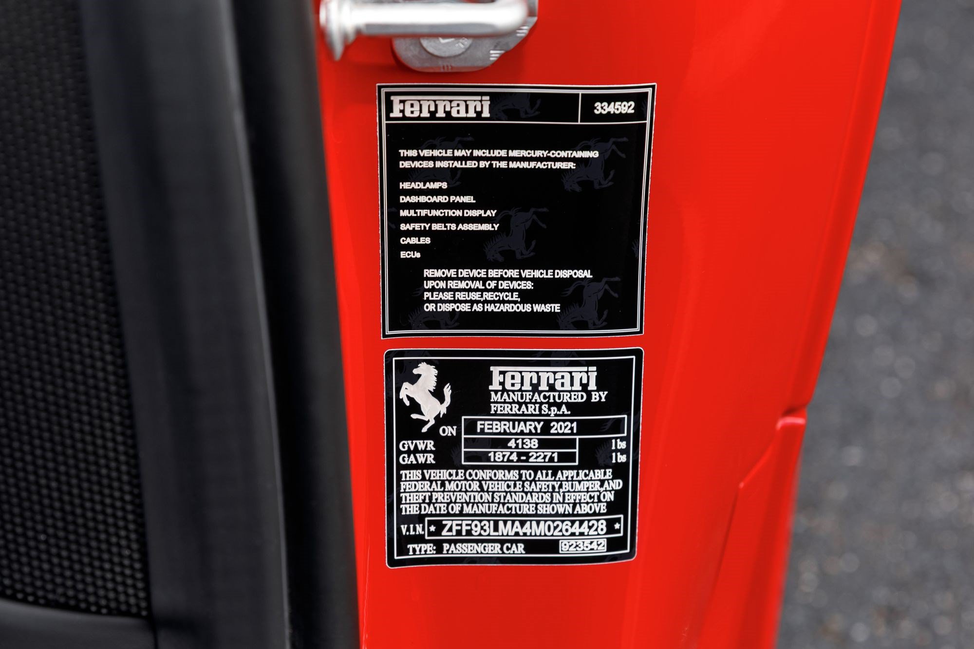 Used 2021 Ferrari F8 Tributo RWD image 29
