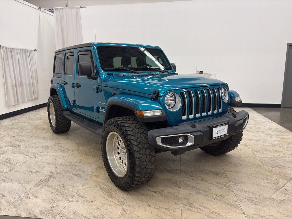 Used 2020 Jeep Wrangler Unlimited Sahara w/ Uconnect 4C Nav & Sound Group