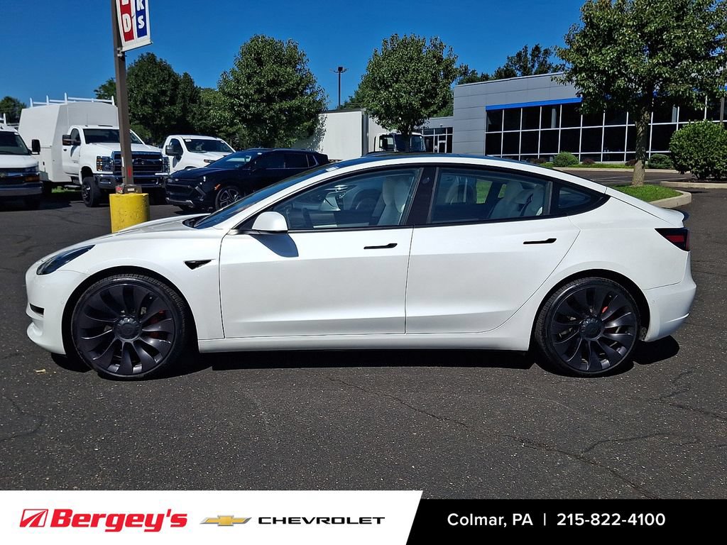 Used 2021 Tesla Model 3 Performance AWD/4WD image 9
