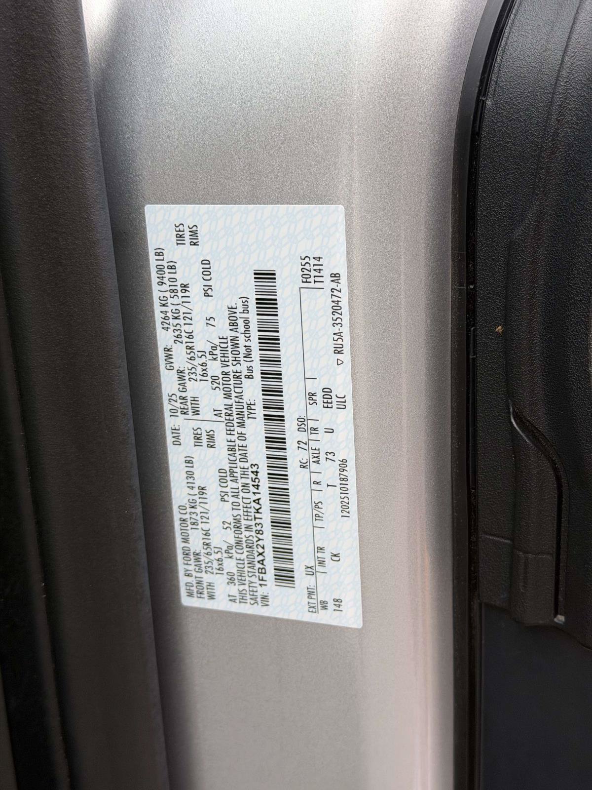 Used 2026 Ford Transit 350 XLT RWD image 17