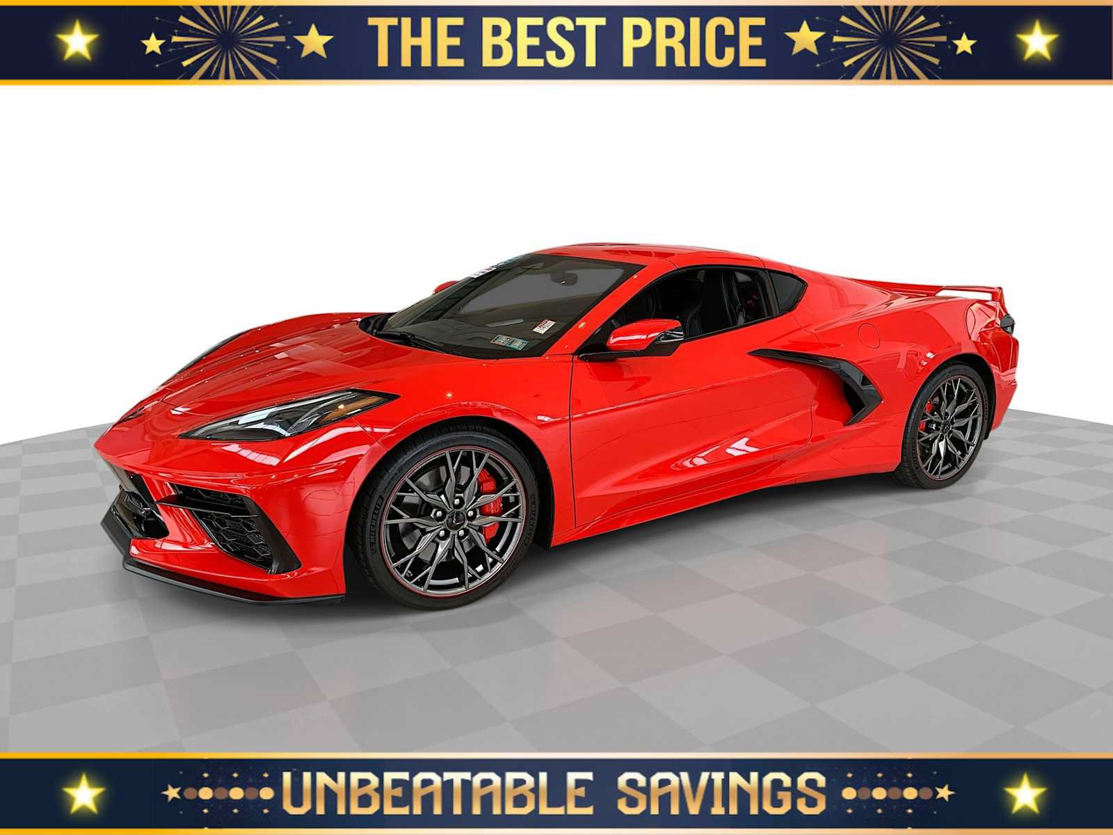 Certified 2024 Chevrolet Corvette Stingray Preferred Cpe w/ Z51 Performance Package RWD image 1