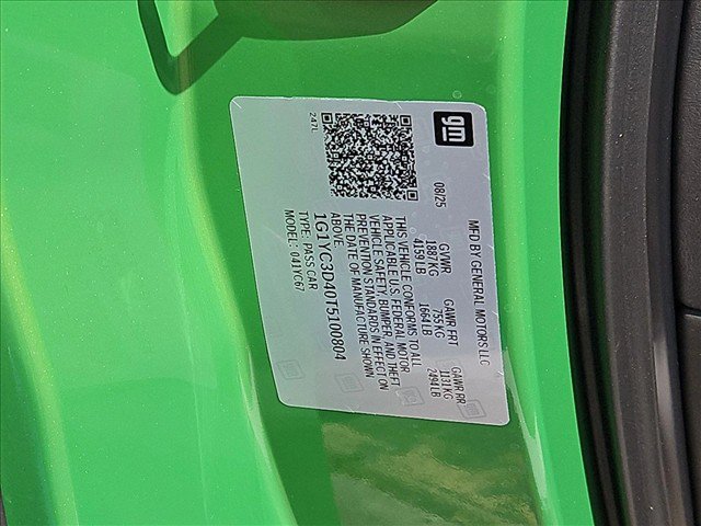 Certified 2026 Chevrolet Corvette Stingray Premium Conv w/ 3LT RWD image 21
