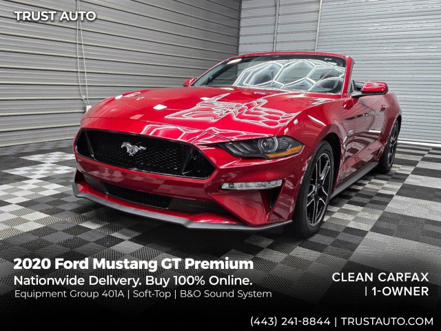 Used 2020 Ford Mustang GT Premium w/ Equipment Group 401A