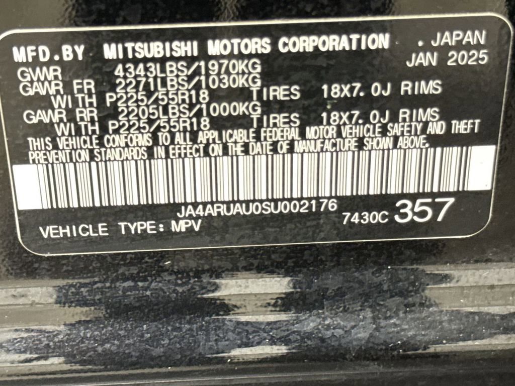Used 2025 Mitsubishi Outlander Sport ES AWD/4WD image 27