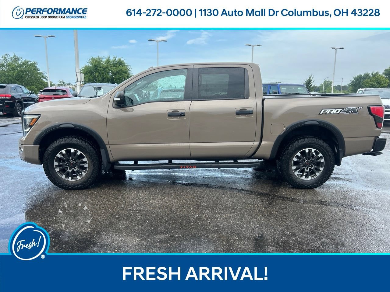 Used 2020 Nissan Titan PRO-4X w/ Pro-4x Utility Package AWD/4WD image 7