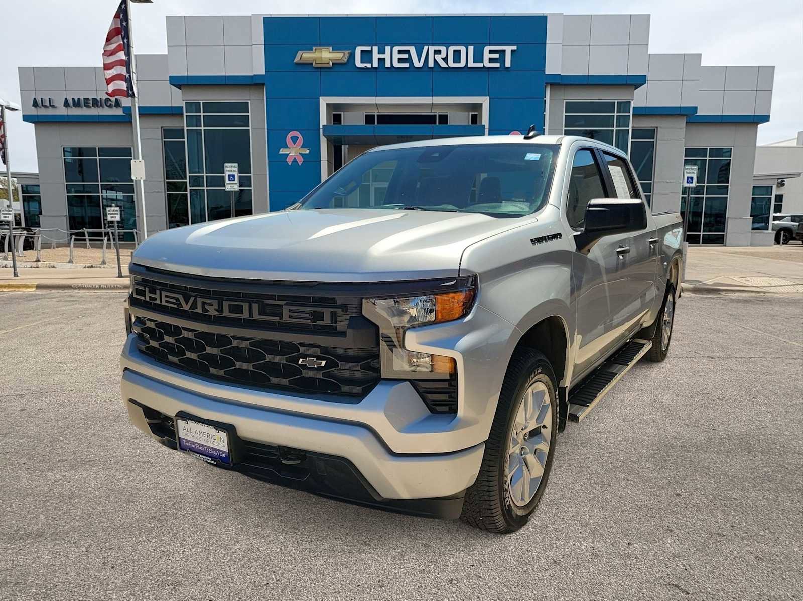 Used 2022 Chevrolet Silverado 1500 Custom w/ LPO, Dark Essentials Package