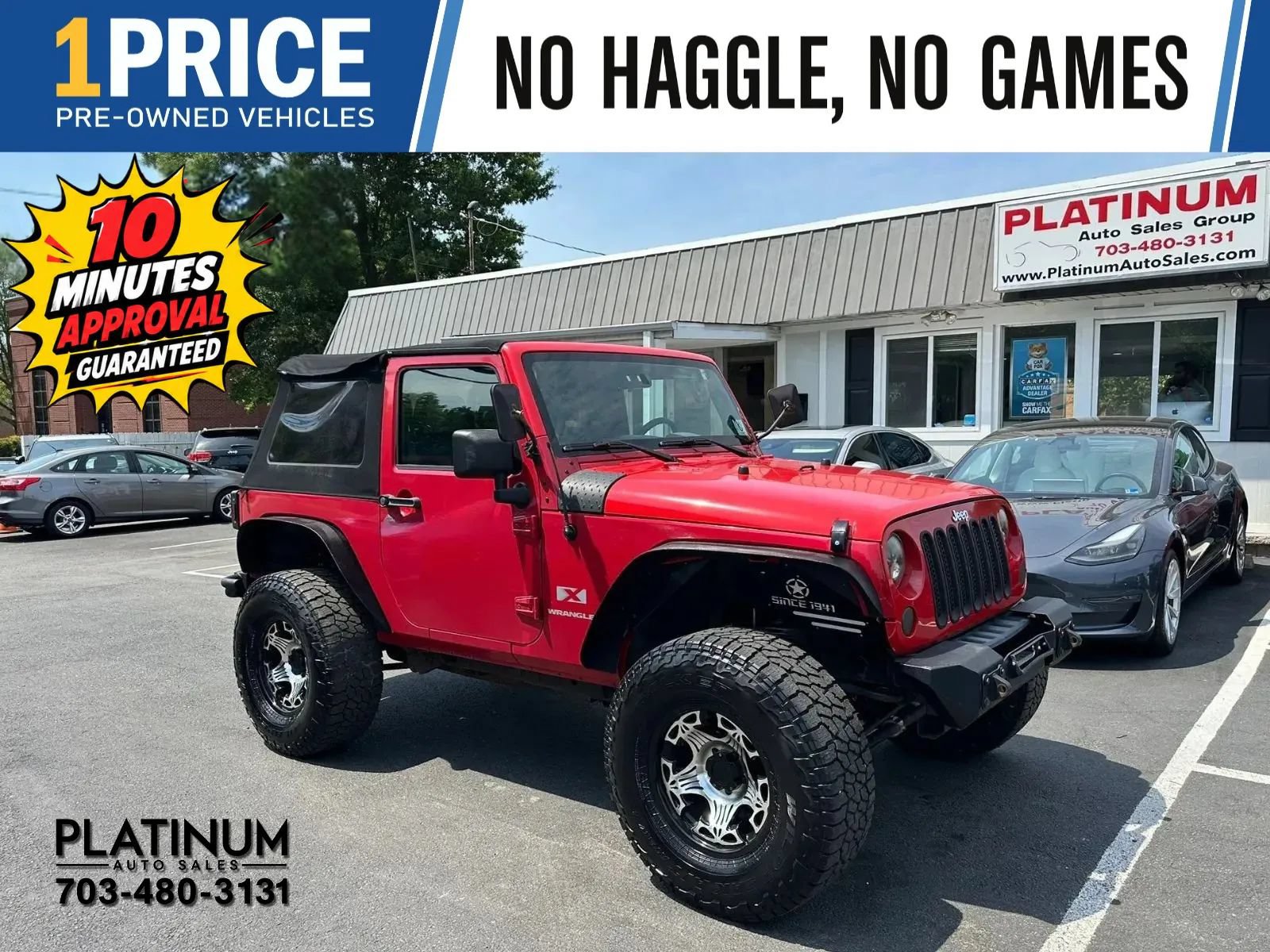 Used 2007 Jeep Wrangler X AWD/4WD image 1