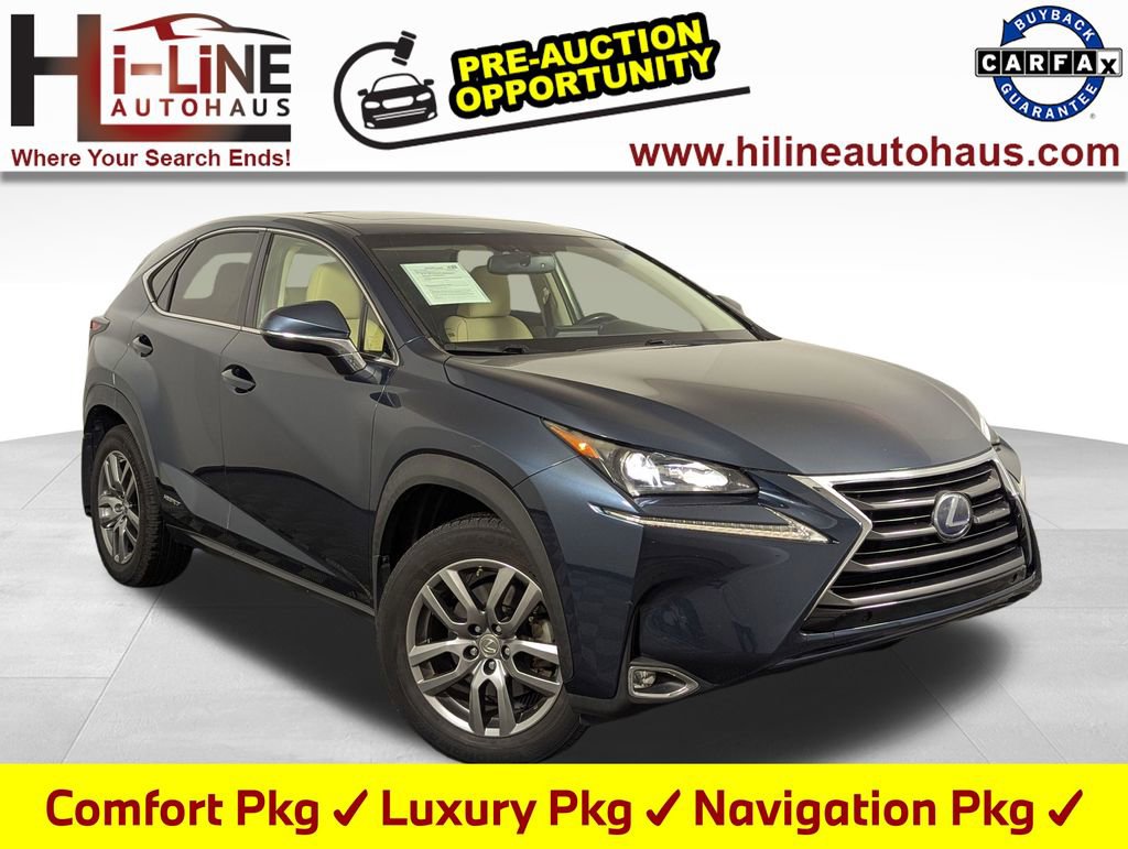 Used 2015 Lexus NX 300h FWD w/ Luxury Package