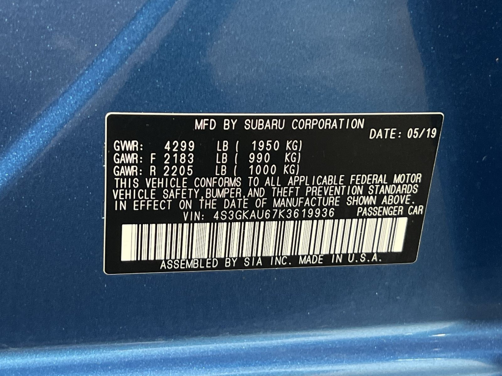Used 2019 Subaru Impreza 2.0i Limited AWD/4WD image 30