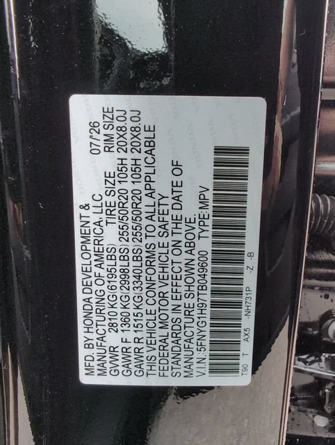 New 2026 Honda Pilot Black Edition image 21